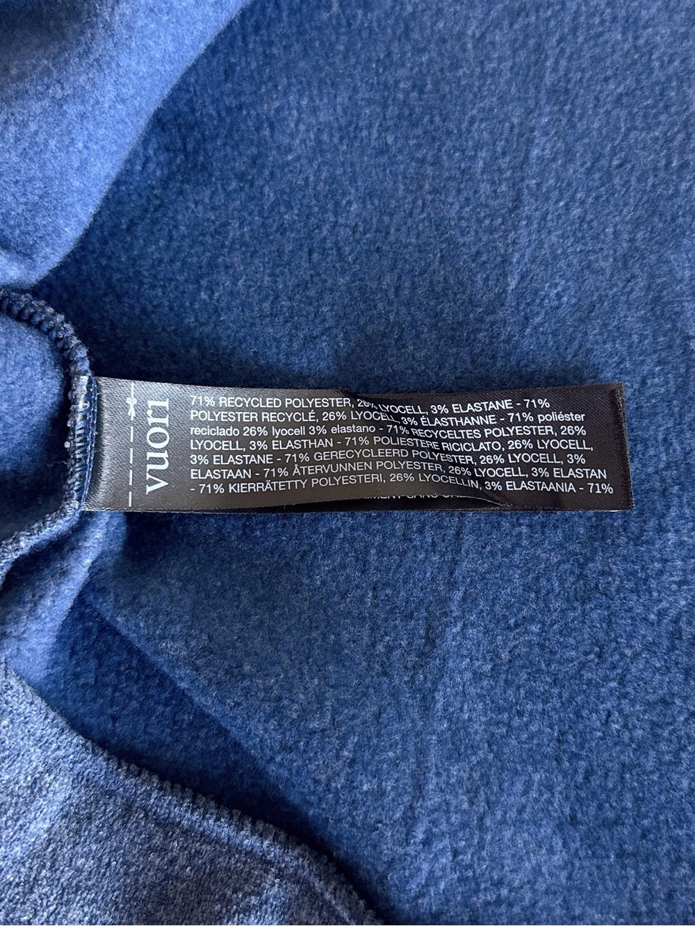 NWT Vuori Beach Fleece Full Zip Blue Coast XS + Beach Fleece Short Blue Coast XS - Picture 12 of 16
